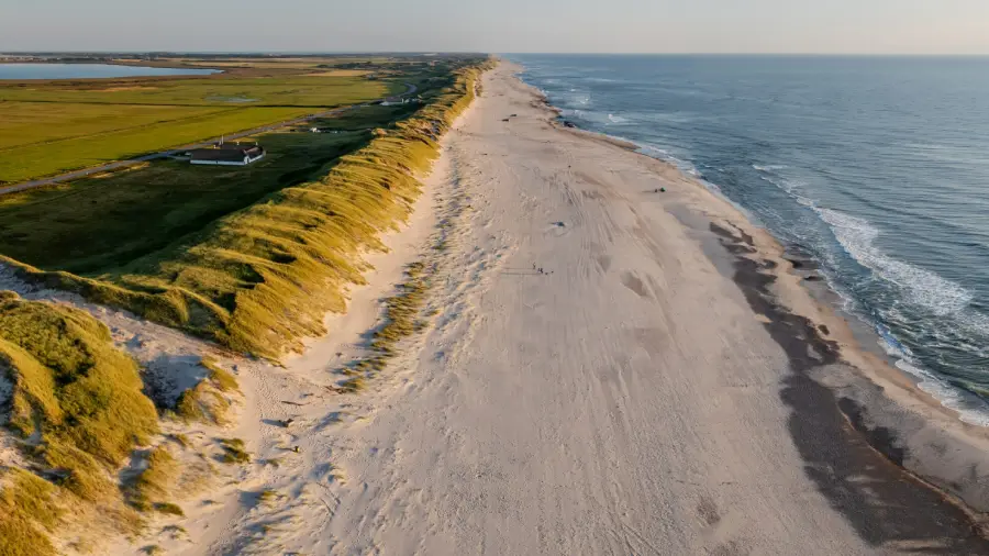 Nordseeküste aus der Luft
